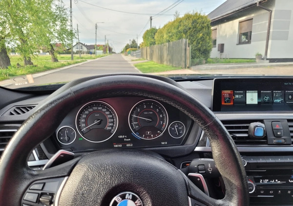 BMW Seria 3 cena 93500 przebieg: 106000, rok produkcji 2016 z Strumień małe 137